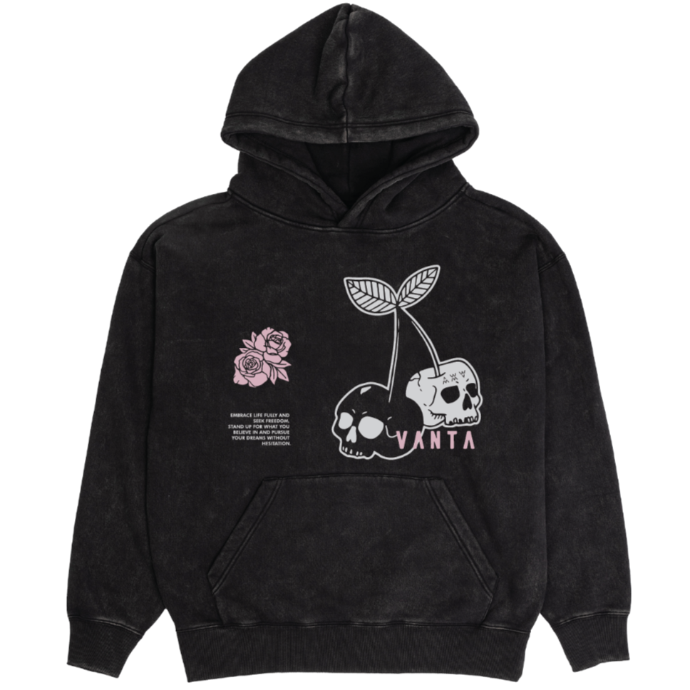 Skull Cherries - Oversized Hoodie