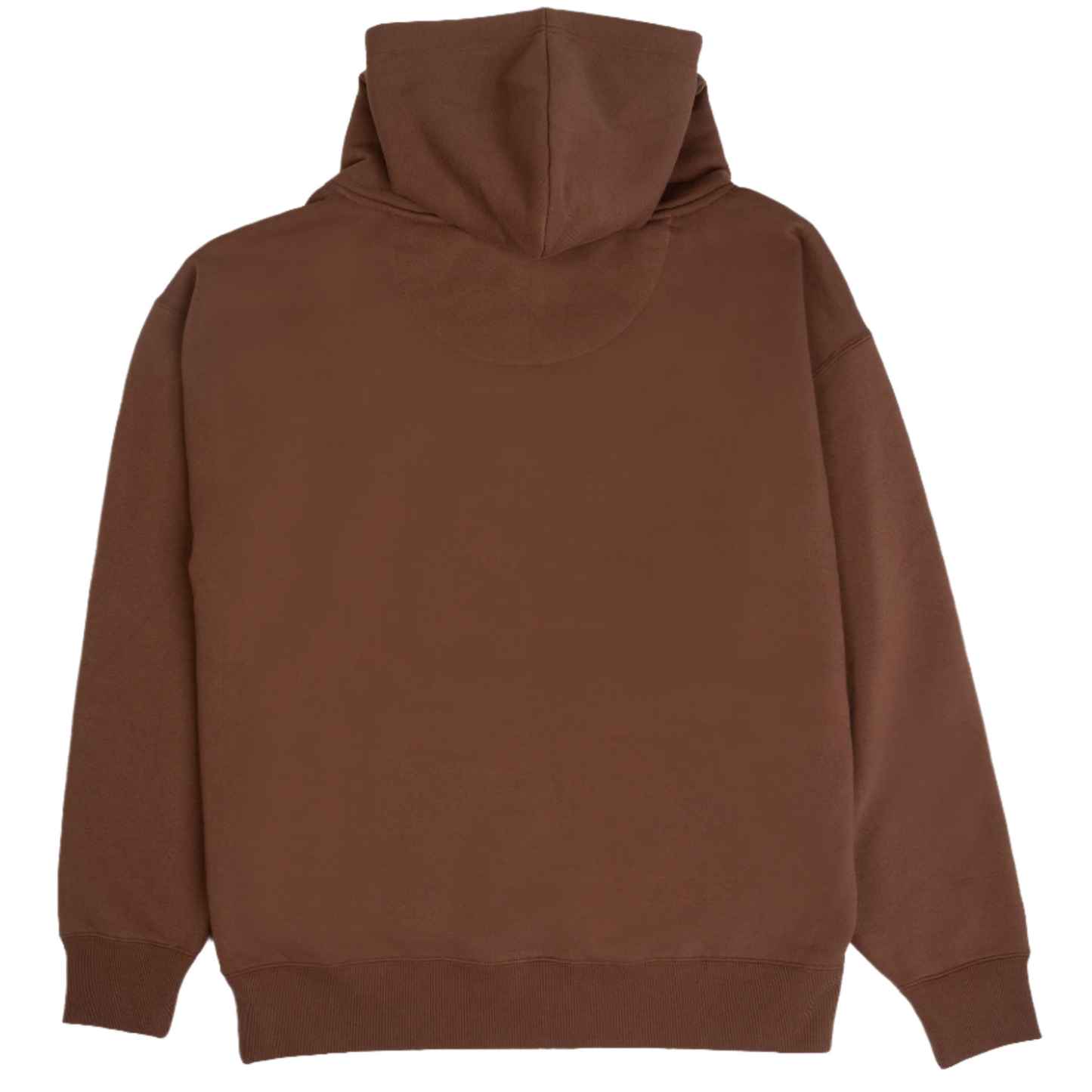 Solid Heavyweight Oversized Hoodie - Brown