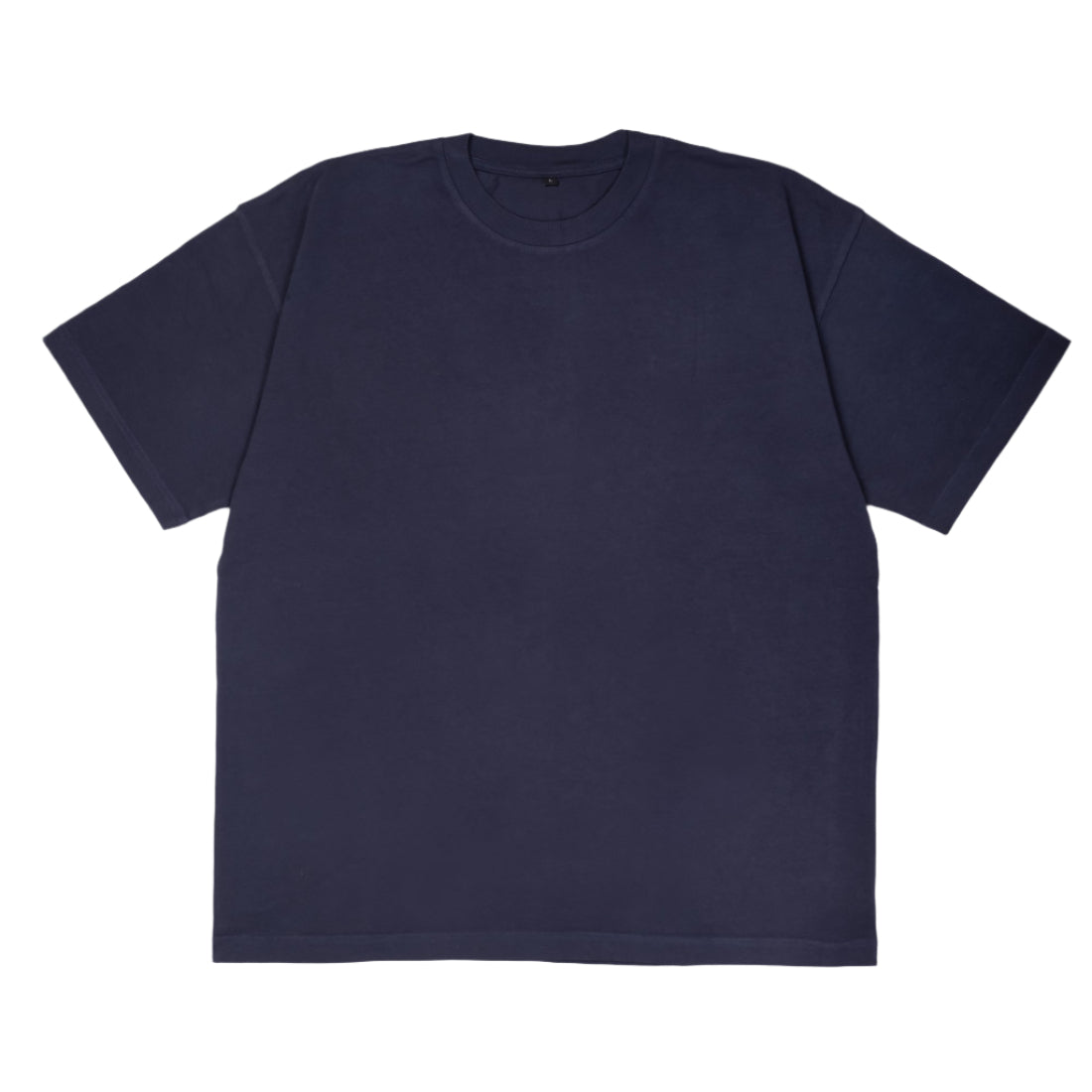 Solid Heavyweight Oversized T-Shirt - Navy