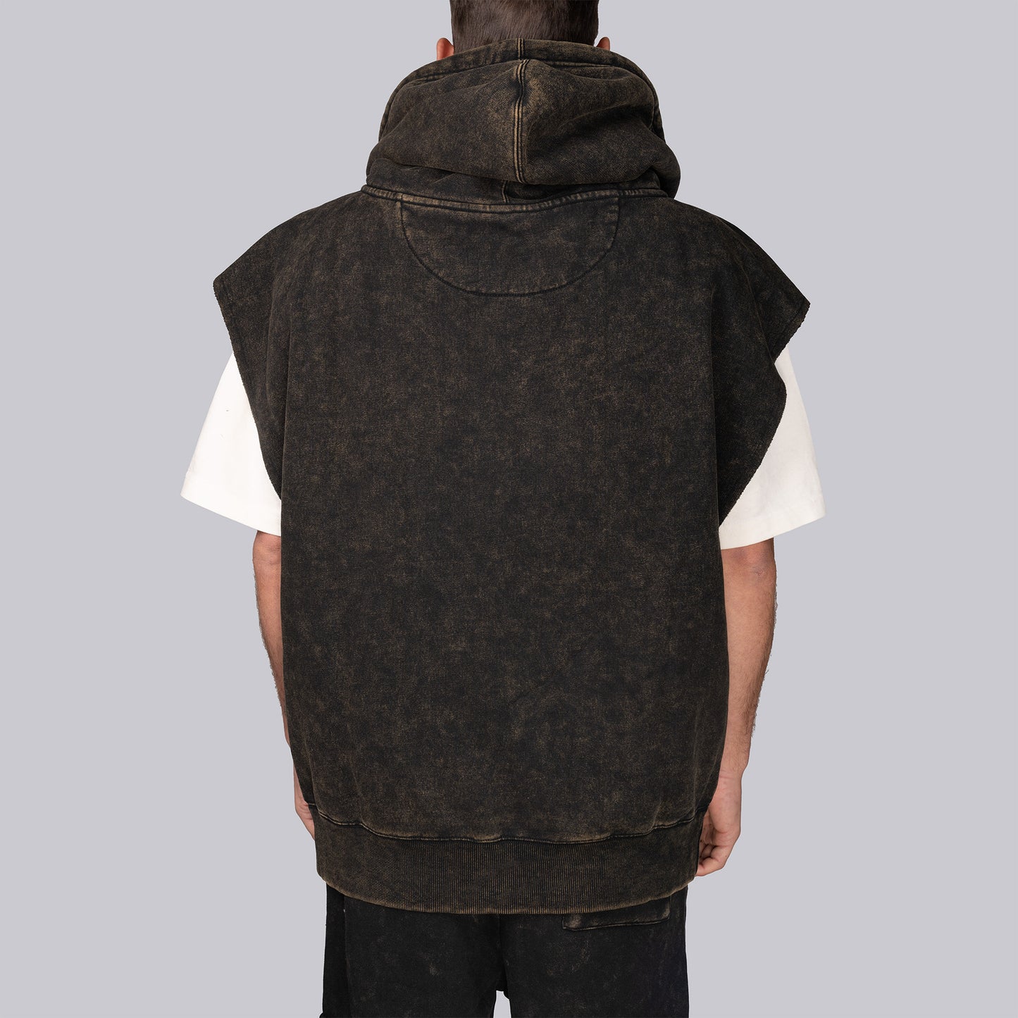 Vintage Sleeveless Zip Up