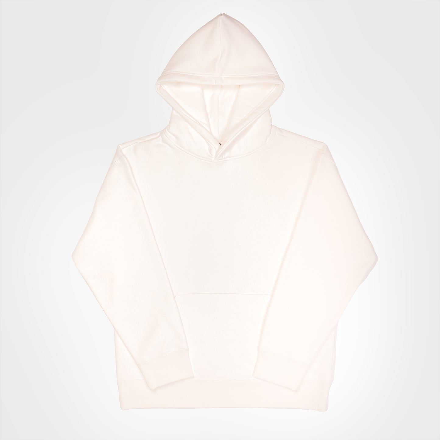 Solid Heavyweight Oversized Hoodie - Off White