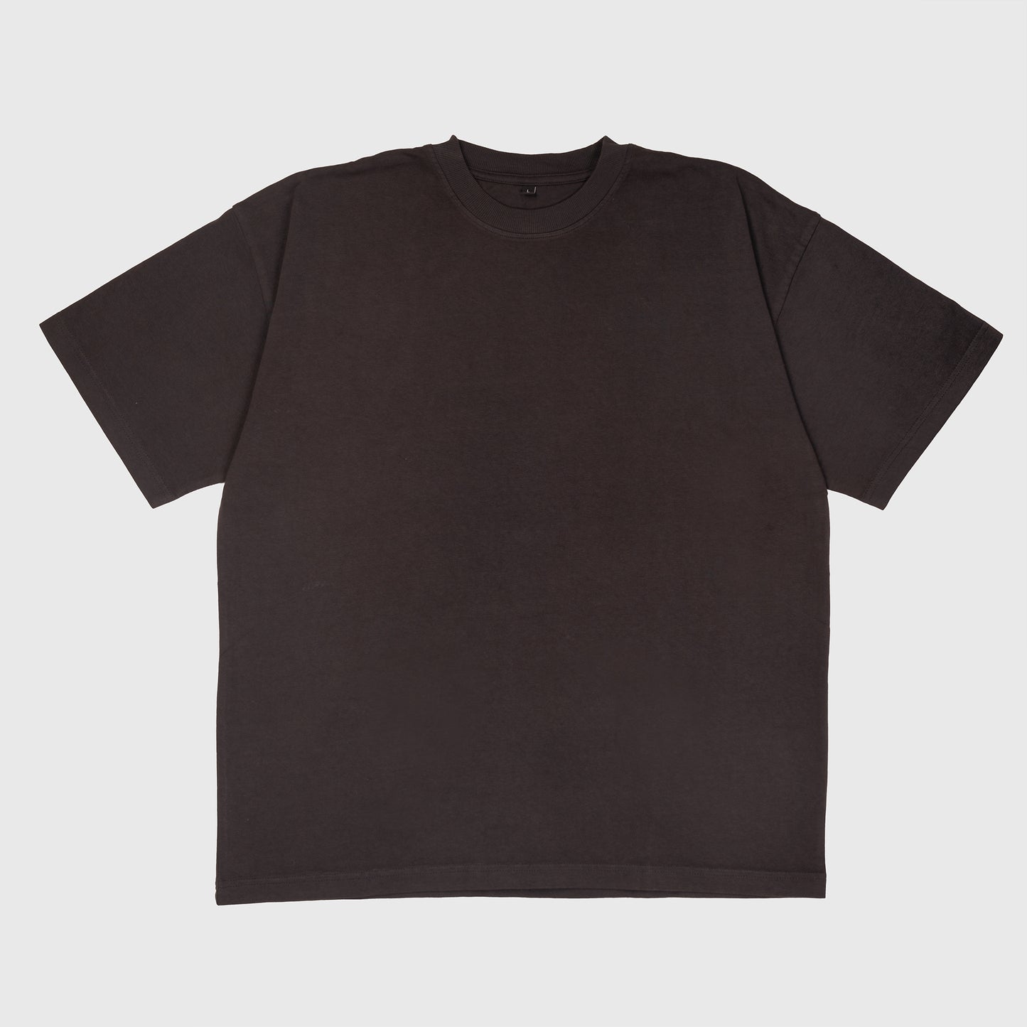 Solid Heavyweight Oversized T-Shirt - Washed Black