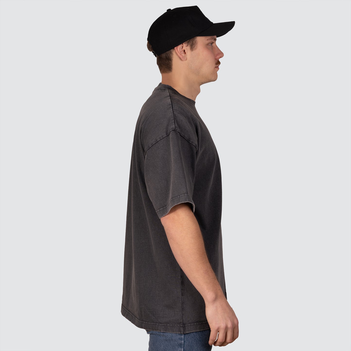 Reactive Garment Dyed Oversized T-Shirt