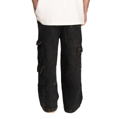 Black Fleece Cargo Pants