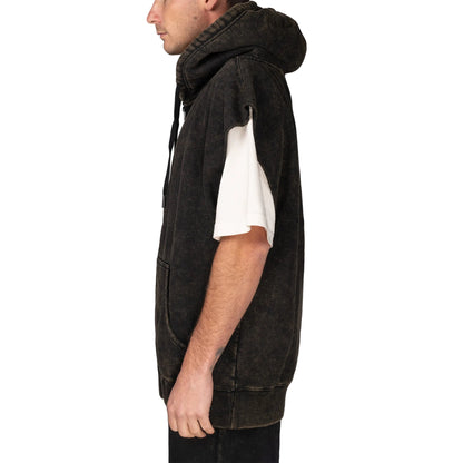 Vintage Sleeveless Zip Up Vest