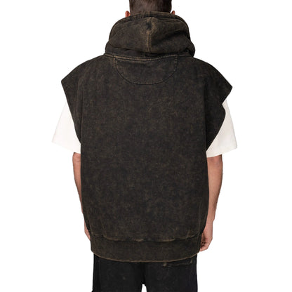 Vintage Sleeveless Zip Up Vest